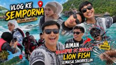 KENANGAN TERINDAH DI SABAH BERSAMA 4 SEKAWAN‼️ HAMPIR DIGIGIT LION FISH⁉️