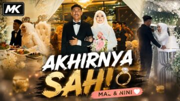 MALKODOK AND WIFE WEDDING , TERIMA KASIH NAJIB BACKERY !