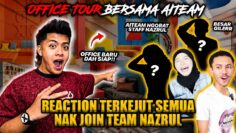 OFFICE TOUR BERSAMA AITEAM!!! REACTION GILERR SEMUA EXCITED OFFICE BARU DAH SIAP?! STAFF KENA KACAU