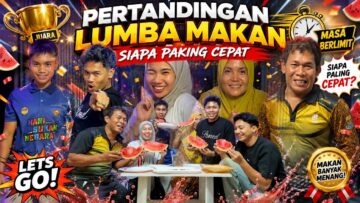 PERTANDINGAN LUMBA MAKAN PALING CEPAT ‼️KELUARGA DAUS SPORTING ‼️