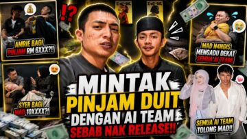 PRANK AI TEAM PINJAM DUIT UNTUK BERKAHWIN?!.LOKMAN NAK MASUK MNTK SYER!!