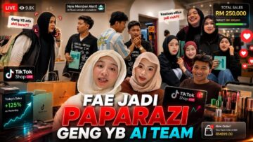 PRANK KACAU GENG YB AI TEAM LIVE ‼️ SEMUA BENCI FAE