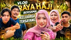 RAYA HAJI VLOG PALING RANDOM❗️NAJLA TOLONG ABANG ABANG TUMBANGKAN LEMBU ⁉️