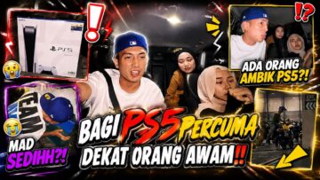 SOCIAL EXPERIMENT TERGILER LETAK PS5 BARU DEKAT PARKING?!..FIRST AND LAST AKU BUAT MCM NI!!