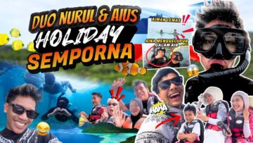 TRIO DUO AIUS DAN DUO NURUL ‼️ TOUR GUIDE LEMAS ⁉️ AINA THALASOPHOBIA ⁉️ AIUS CONFESS PERASAAN ⁉️