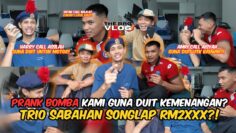 VITAMIN PARTNERSHIP YANG DIRINDUI?! TRIO SABAHAN PRANK CALL BOMBA SONGLAP DUIT KEMENANGAN?!