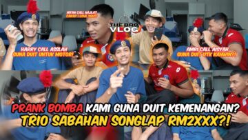 VITAMIN PARTNERSHIP YANG DIRINDUI?! TRIO SABAHAN PRANK CALL BOMBA SONGLAP DUIT KEMENANGAN?!