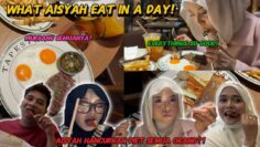 WHAT AISYAH EAT IN A DAY❗️SEMUA TERLIUR TENGOK AISYAH MAKAN❗️EVERTHING IS GOOD ❗️