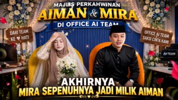 AKHIRNYA MIRA SEPENUHNYA JADI MILIK AIMAN‼️OFFICE AI TEAM MENJADI SAKSI‼️