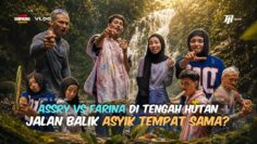 ASSRY & FARINA MAIN PERMAINAN MINI BADMINTON DALAM HUTAN?! TIBA-TIBA LANGIT GELAP?! KAMI SESAT?!!