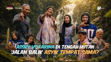 ASSRY & FARINA MAIN PERMAINAN MINI BADMINTON DALAM HUTAN?! TIBA-TIBA LANGIT GELAP?! KAMI SESAT?!!