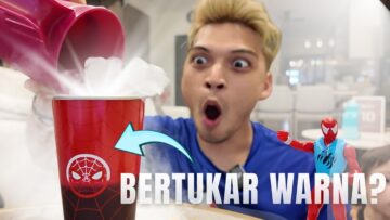 CARI SPIDERMAN VIRAL !! TUKAR COLOR KALAU SEJUK!!