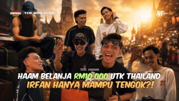 DUO HAAM SHOPPING SAMPAI RM10K UNTUK PERSIAPAN KE THAILAND?! KAMI BUAT UNBOXING DEPAN IRFAN?!
