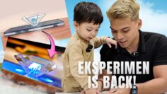EXPERIMENT HOLOGRAM BERSAMA RIAZ!! EXCITED 1st CLASS!!