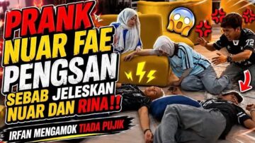 FIRST TIME TENGOK NUAR TAKUT ‼️ RINA CUBA REBUT NUAR DARI FAE ⁉️