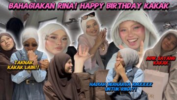 RINA MENANGIS❗️HADIAH RMXXXX DARI AISYAH❗️ADIK TAKNAK KAKAK LAIN✨🫰🏻