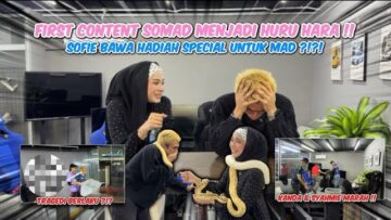 SOFIE SUPRISE HADIAH BERMAKNA UNTUK MAD !! SOMAD BUAT HURU HARA DI OFFICE !!