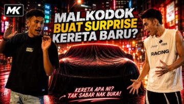 SURPRISE LOKMAN KERETA BARU MAL / LOKMAN SAMPAI TERKENCING !