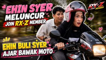 SYER EHIN NAK JOIN RXZ MEMBER ! EHIN AJAR SYER BAWAK MOTOR ! SYER HAMPIR TERKANDAS LAYAN CORNER !!