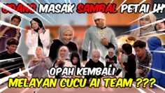 UNA TRANSFORM SYAHMIE JADI OPAH ⁉️ OPAH KEMBALI MELAYAN CUCU AI TEAM ‼️