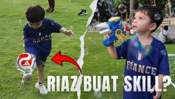 VLOG DAY WITH RIAZ. BOLA PETANG DI TAMAN BOTANI PUTRAJAYA!