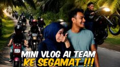 AI TEAM KE SEGAMAT RIDE RXZ !!! GIVEWAY 2 BIJI MOTOR