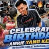 CELEBRATE BIRTHDAY AMRIE ?! HADIAH FANS SEMUA MAHAL !!