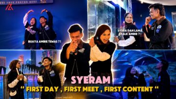 FIRST DAY SYERAM ?! AMRIE TRAUMA BAWAK SYERA ?!
