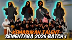 KEMASUKKAN TALENT SEMENTARA BATCH 1 AI TEAM 2026 !!!