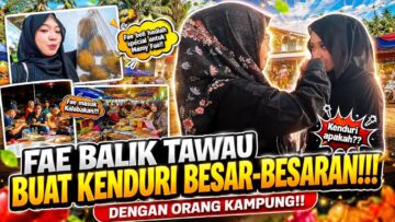 KENDURI KESYUKURAN UNTUK HUSIN. MERIAH RUMAH FAE ‼️ ADA TRAGEDI YANG TAK DIINGINI