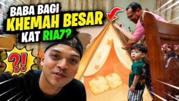 MAINAN BARU UNTUK RIAZ DARI BABA‼️SURPRISE MOTHER FATHER‼️