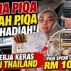 MAMA PIQA MARAH PIQA BAGI HADIAH, HASIL KERJA KERAS DI THAILAND . HABIS RM 10 RIBU 💸