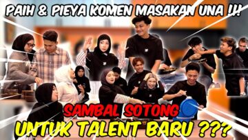 MENU SIMPLE LICIN | SYAHMIE TAK IKHLAS DENGAN UNA ?!! PP DATANG OFISS SEMUA RINDU !!