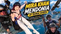 MIRA KHAN BUAT KERJA GIL4 ⁉️ PARAGLIDING PALING MENCABAR DLM MALAYSIA❗️KAMI LAGI TINGGI DARI AWAN ⁉️