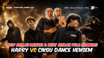 PRANK SAMPAI ASSLAH CEMBURU TAPI LAIN YANG JADI? ASSLAH & IMAN LATIHAN MENARI TIBA-TIBA HARRY MUNCUL