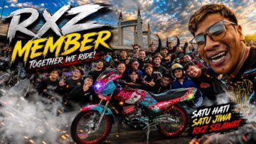 RXZ MEMBER 2026⁉️, RIBUAN RXZ BERKUMPUL‼️,INILAH MOMEN YANG SEMUA TUNGGU..😱🏍️