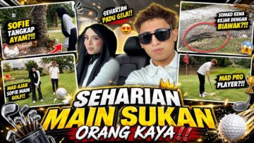 SOMAD PERGI JOIN PERTANDINGAN GOLF?!..SOFIE PUKUL BOLA TERKENA KEPALA MADKHAN SAMPAI BERDAR4H!!!