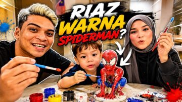 SPIDERMAN CUSTOM BY RIAZ!! SEMUA EXCITED !!