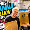 SURPRISE 1M TIKTOK JOANNA ‼️ DAPAT GOLD PLATE ‼️