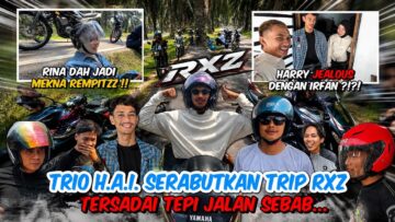 TRIO HAI BUAT HURU HARA TRIP RXZ!!! SIAPA PUNCA MOTOR ROSAK??? AITEAM SERABUT DGN TRIO!!!