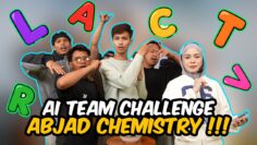 AI TEAM CHALLENGE AJBAD CHEMISTRY !!! TRIO SABAHAN TEKA TEPAT SEMUA…
