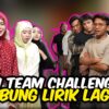 AI TEAM CHALLENGE NYANYI SAMBUNG LIRIK LAGU RANDOM !!! AINA PENYANYI SEBENAR JANJI SUCI???..