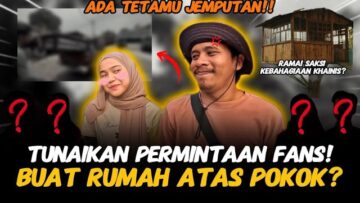 BUAT RUMAH ATAS POKOK ATAU AIR ⁉️PROJEK PALING GIL4 NUAR PERNAH BUAT‼️