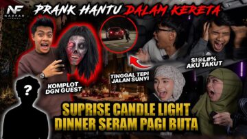CANDLE LIGHT DINNER GUEST MISTERI!!! KOMPLOT DENGAN GUEST HANTU DALAM KERETA?!