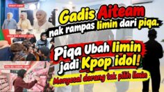 GADIS AITEAM NAK RAMPAS LIMIN DARI PIQA‼️‼️. PIQA UBAH LIMIN JADI IDOL KPOP‼️ 🫠