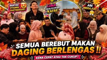 KAFAE DENGKI LUNA BERSWEET | SYERA CONFESS DEKAT AMRIE ?!! ABE PUAS HATI DAPAT BABUKAN LOKMAN