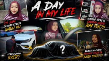 MAKEUP KETA SMPAI HABIS DUIT!! A DAY WITH NEWCAR SYER SAMPAI MALAM!!