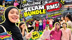 MISI MENJADI SUPERMODEL DI BUNDLE !? ANGAH ALONG KIRIM SALAM DAUS !! AINA MALU !?