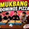 MUKBANG DOMINOS PIZZA SAMPAI LINCIN !!!