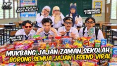 MUKBANG JAJAN VIRAL ZAMAN BUDAK SEKOLAH!!! BORONG SATU KEDAI JAJAN LEGEND MAHAL GILERR?!